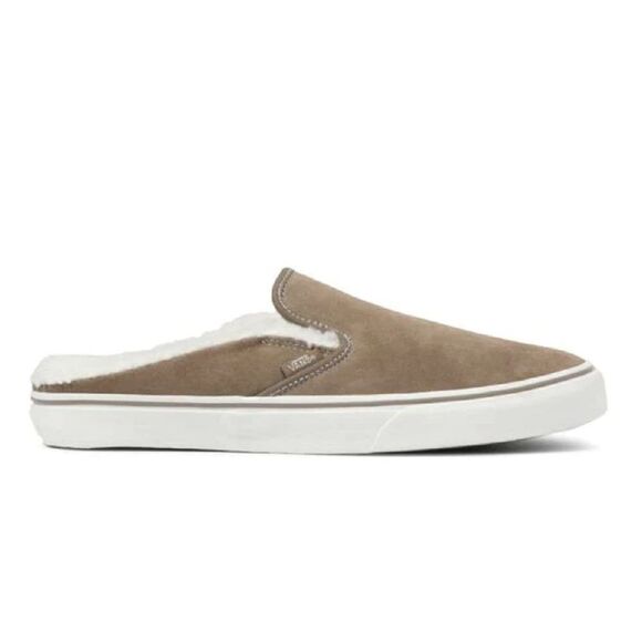 Vans Cozy Classic Slip-on Mule Sneakers Walnut/Mar - Picture 1 of 6